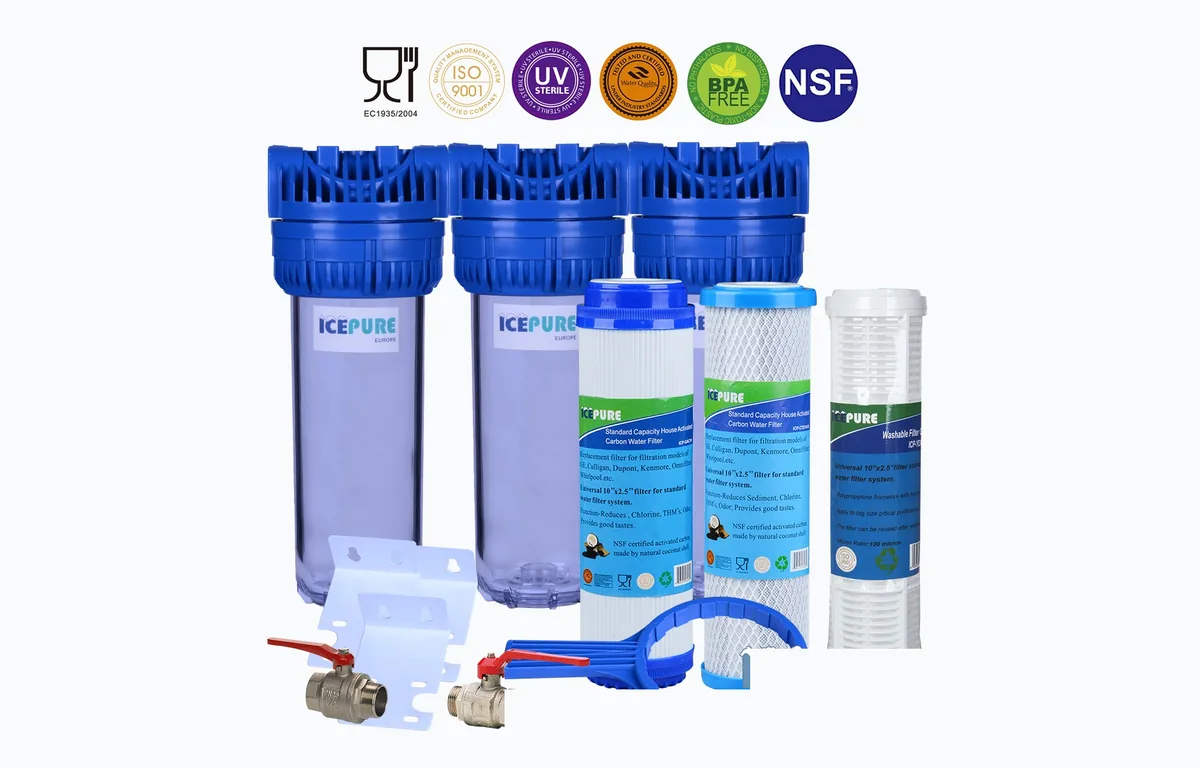 Alapure Hele-huis wasbaar filter